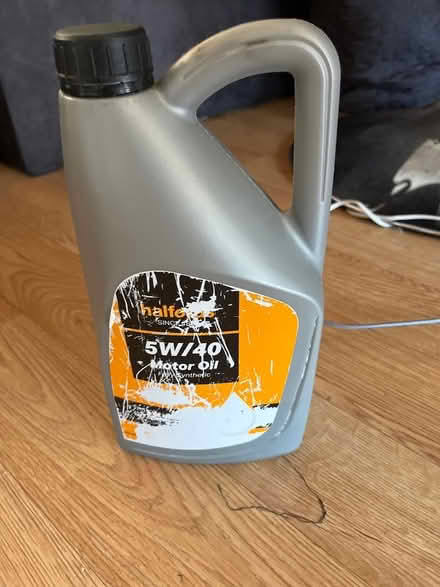 Photo of free Car engine oil, about half full. (Hanover BN2) #1