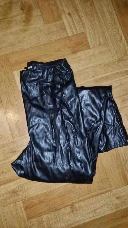 Photo of free Pleather trousers (Lambeth SW8) #1
