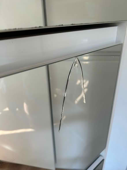 Photo of free Shoe cabinet cupboard storage white mirror (Heartsease NR7) #3