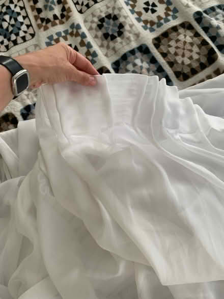Photo of free White See-Through Curtains (SW6) (Fulham SW6) #3