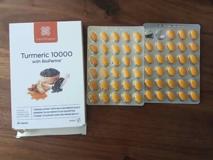Photo of free Turmeric tablets (Congleton Hightown) #1