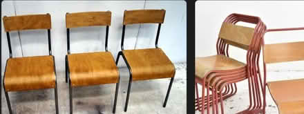 Photo of School chairs x 8 (Freckleton PR4) #1