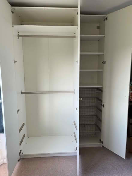 Photo of free Ikea pax double & single wardrobes (St James’s Square, Bath) #2