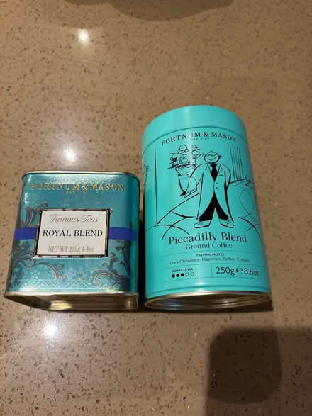 Photo of free Empty Fortnum and Mason Display canisters (Southport PR9) #1