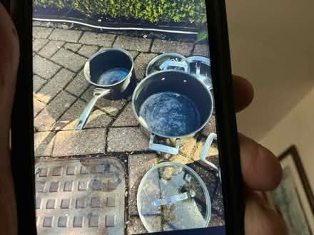 Photo of free Pots and pans and frying pans (Caterham surrey) #2