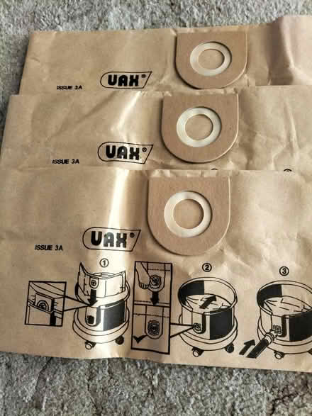 Photo of free New VAX Hoover Bags x 3 (Waterlooville PO7) #1
