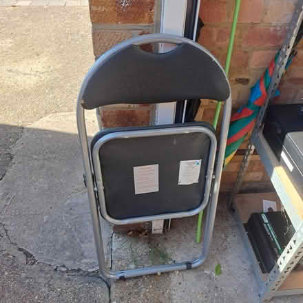 Photo of free Fold up padded desk chair (CM1 springfield) #2