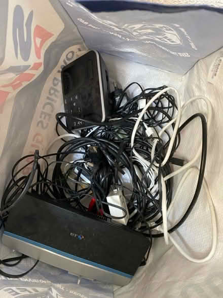 Photo of free Bag of random electricals (St Albans AL1) #2