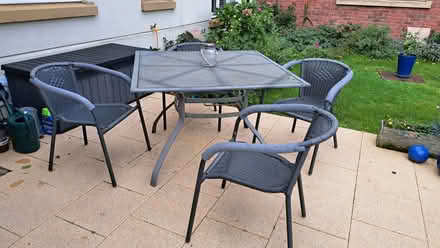 Photo of free Garden table and chairs (Aston-on-Trent DE72) #1