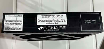 Photo of free Small Bionaire air filter (Vienna community center) #1
