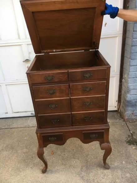 Photo of free Tall stereo (hi-fi) cabinet 1940 (Frederick, MD) #4