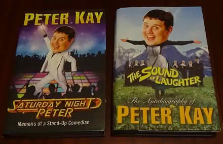 Photo of free 2 x Peter Kay Hardback Books (S8 Lowedges) #1