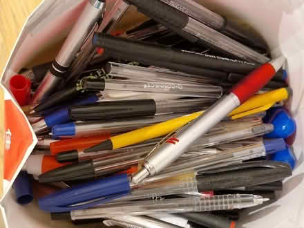 Photo of free Black and blue Pens (CB1 near Perne road) #1