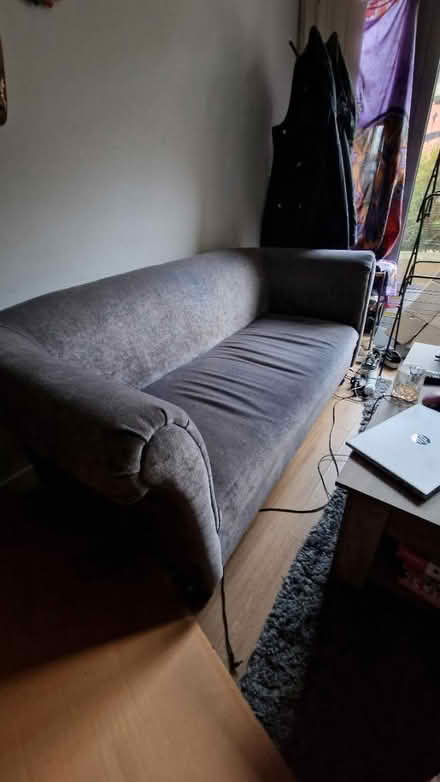 Photo of free Grey 3-seater sofa (Old Market, BS2) #2