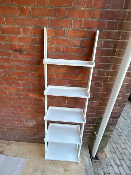 Photo of free White ladder decorative display shelves (Wimbledon Village SW19) #4