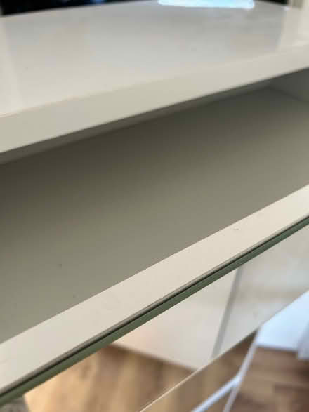 Photo of free Shoe cabinet cupboard storage white mirror (Heartsease NR7) #4