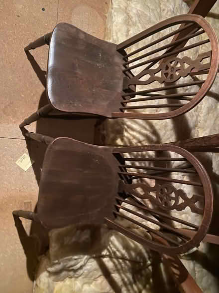 Photo of free Wooden chairs (Long eaton NG10) #1
