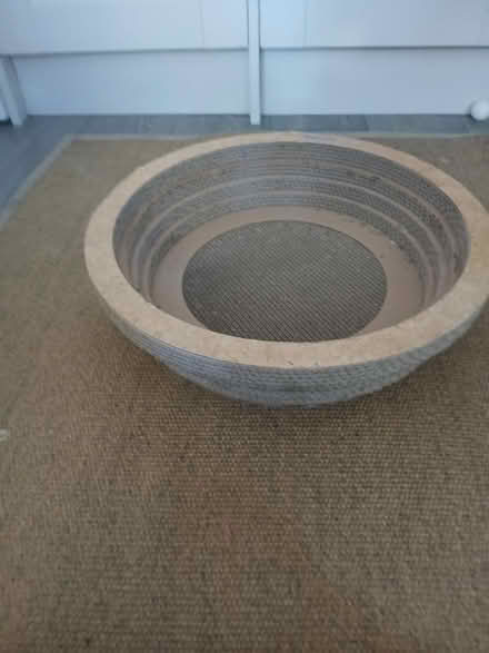 Photo of free Large round cardboard Cat bed (Seven dials) #1