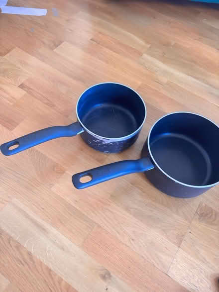 Photo of free 2x tefal nonstick saucepans w lids (N7 8bw) #2