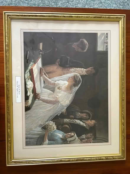 Photo of free Framed print - Signing the Register/E B Leighton (Chesham HP5) #1