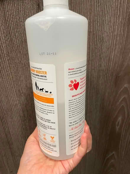 Photo of free Skout’s honor laundry booster (Kirkland) #2
