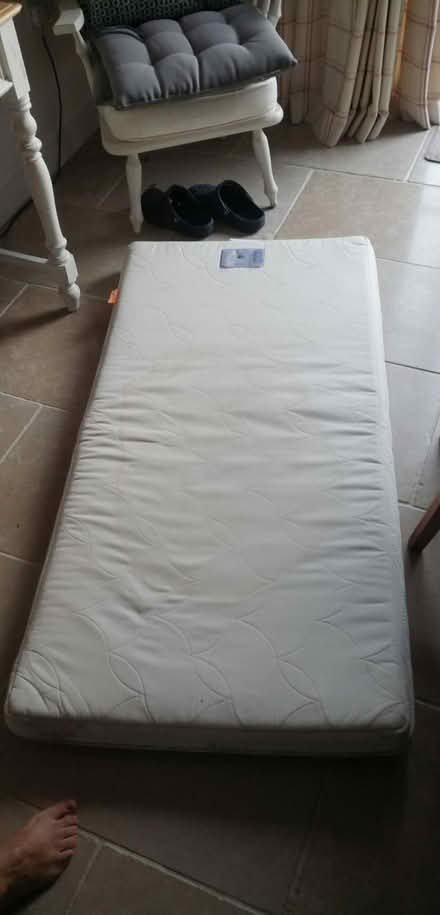 Photo of free Dog bed - previous cotbed mattress (Wokingham RG41) #2