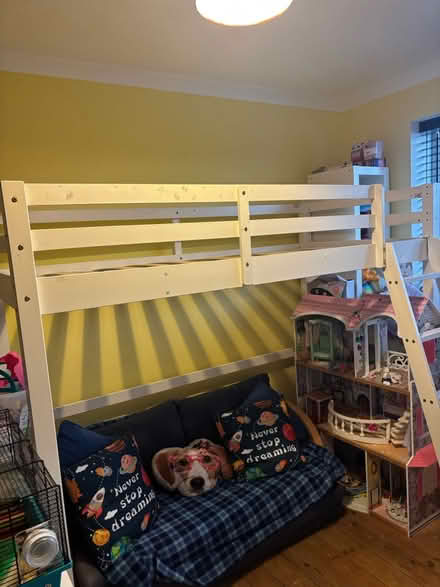 Photo of free Single wooden high sleeper bed (Gillingham ME7) #2