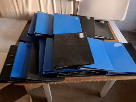 Photo of free 22 X Assorted A4 File Folder Ring Binders (Croxley Green WD3) #4