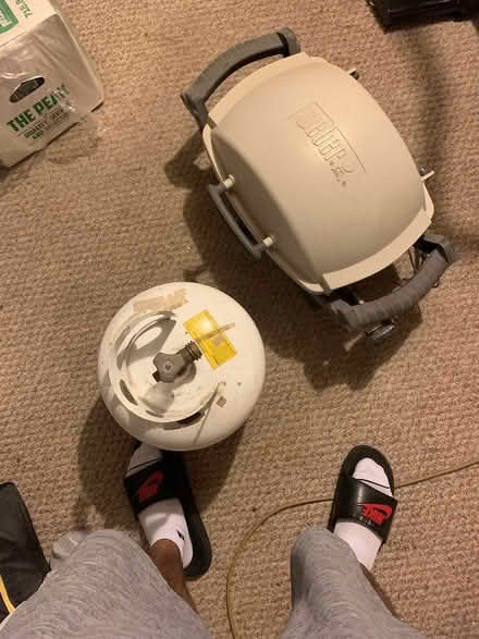 Photo of free Grill and Propane Tank (Brookland/Rhode Island Ave NE) #1
