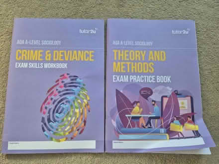 Photo of free 3 A-Level AQA Sociology books (Purley, Surrey) #1