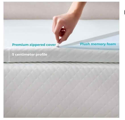 Photo of free Mattress topper and body pillow/bolster (Wingerworth S42) #1