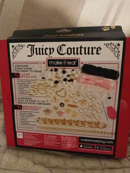 Photo of free New Juicy Couture Bracelet charms kit (Malvern Link WR14) #2