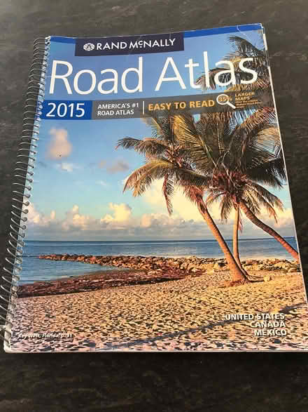 Photo of free American road atlas as seen (Reigate RH2) #1