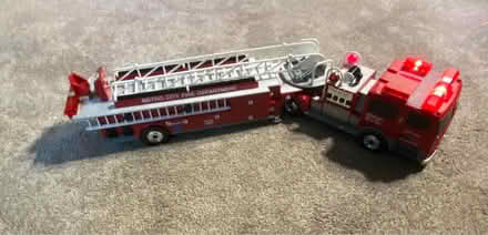 Photo of free Hook and Ladder toy (Somerset, NJ, off DeMott Lane) #2