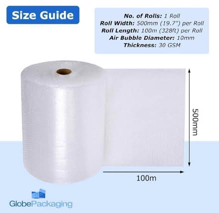 Photo of free Nearly a full roll of bubble wrap (Ryelands LA1) #1