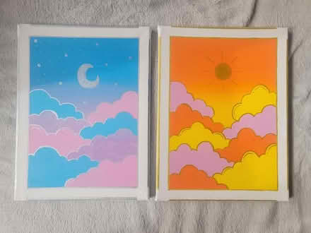 Photo of free Handpainted canvases (Shiregreen S5 0AN) #1