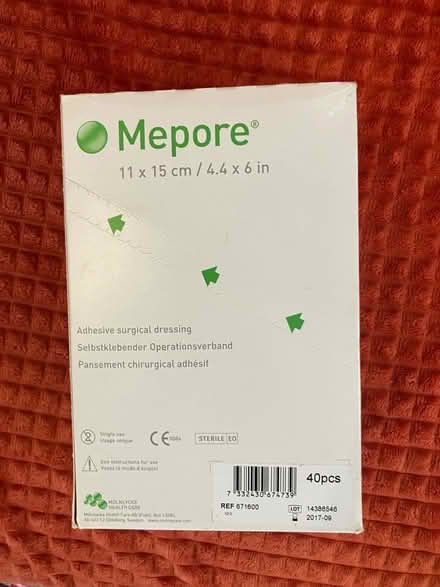 Photo of free Mepore sterile dressings (Ifton Heath SY11) #1