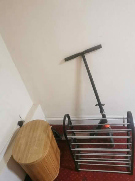 Photo of free scooter,shoe rack,loundrry basket (BH1 1HY) #1