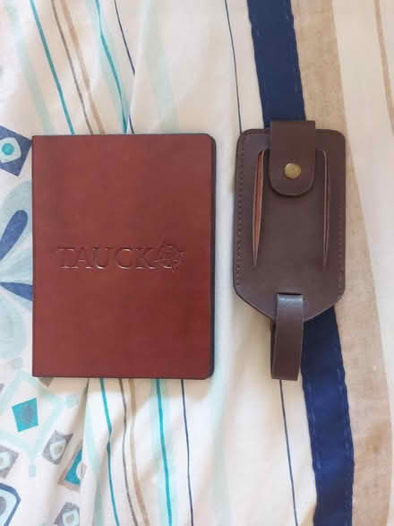 Photo of free Passport holder and luggage tag (Kidlington OX5) #1