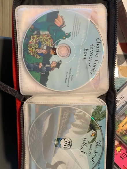 Photo of free Pink CD player and children’s CDs (Combe Down) #4