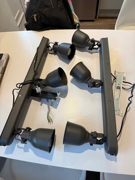 Photo of free Ikea Hektar Grey Spotlight Strip (Longbrnton NT NE12) #2