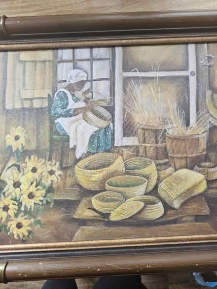 Photo of free Framed black art wall picture (NE DC) #2