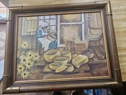 Photo of free Framed black art wall picture (NE DC) #1