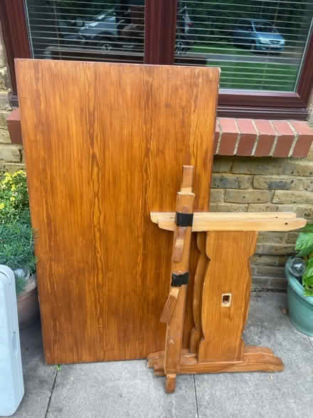 Photo of free Pine table (Mayford, Woking) #1