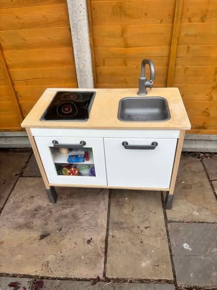 Photo of free Wooden toy kitchen (KT9 Chessington) #1