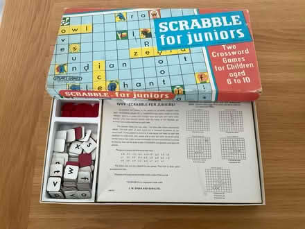 Photo of free Vintage Scrabble for Juniors (North Shields Fish Quay NE29) #2