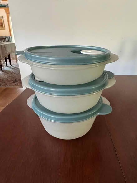 Photo of free Tupperware bowls vented lids 3 sets (Swarthmore) #2