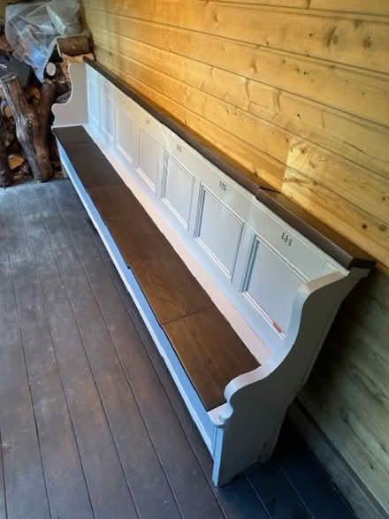 Photo of free Victorian church pew (Highgate N6) #1