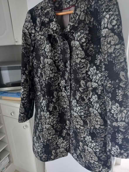 Photo of free Black and White Patterned Coat (CT6) #1
