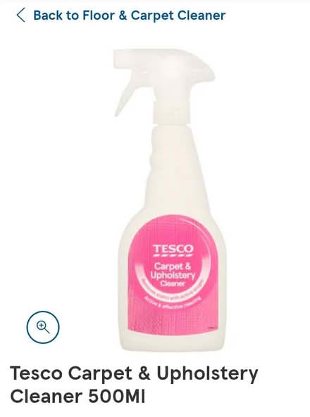 Photo of free Bottle of carpet cleaner unopened (Castle MK40) #1